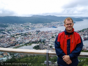 Utsikt över Bergen